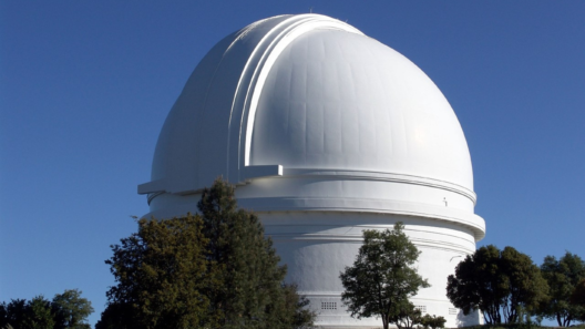 Palomar Observatory in California, where the first Palomar Observatory Sky Survey photographed the night sky during the 1950s.