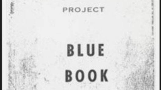 A digitized page from a Project Blue Book UFO sightings file held by the US National Archives.