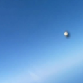 Screen capture of an unidentified object recorded during a U.S. Navy aviator encounter and presented to Congress in May 2022.